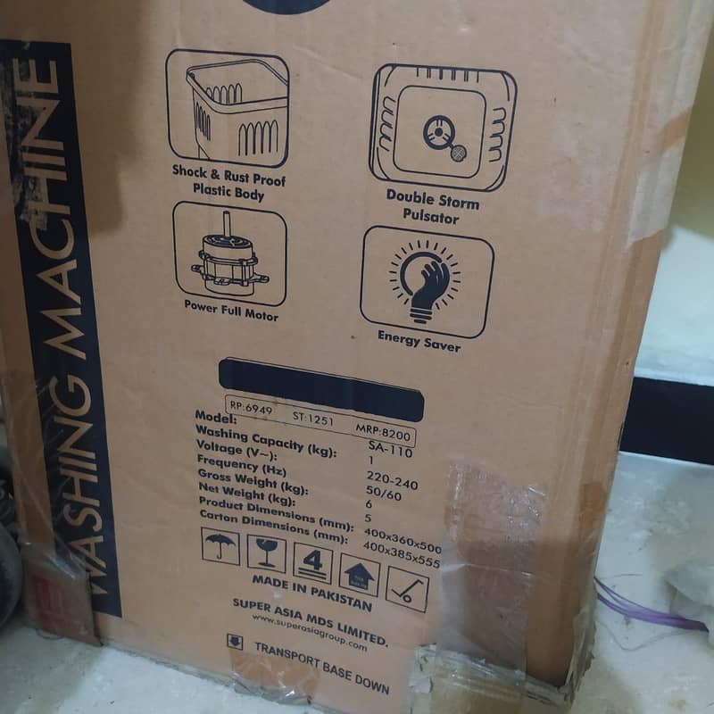 SA110 Model Mini Washing Machine 6