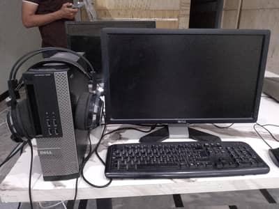  Core i5 4th Gen Desktop PC + Large LED | 4GB RAM | 128GB SSD