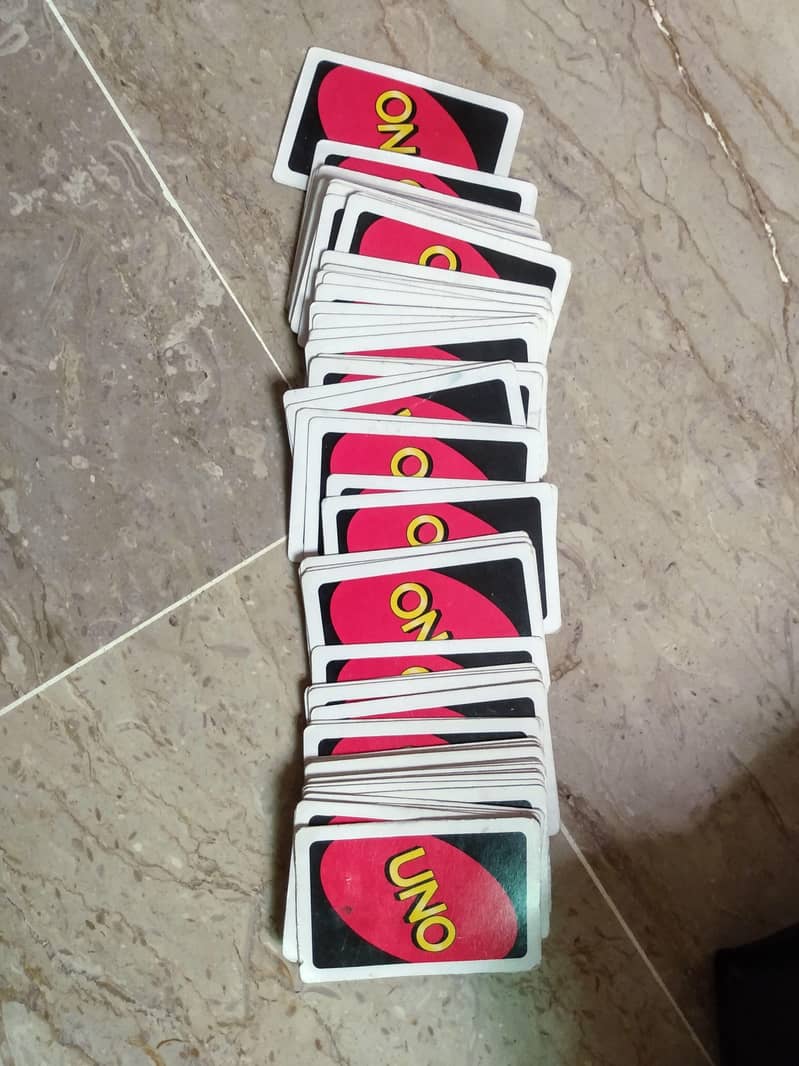 UNO cards 0