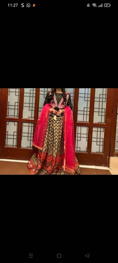 Black Zahra Ahmad Lehnga Choli Set