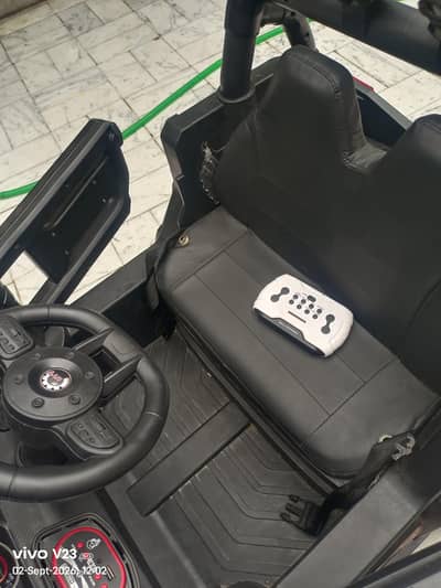 kids car dubble battery 4+4 power