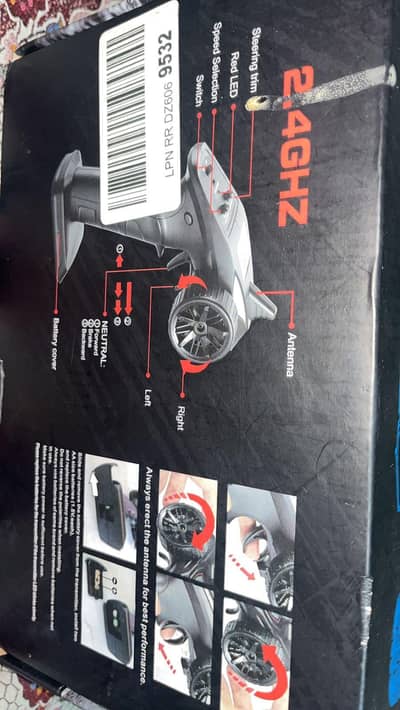 BEZGAR BZR-7 4x4 RC Monster Truck – 2.4GHz