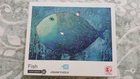 JIGSAW PUZZLE FOR KIDS (FISH Themed)