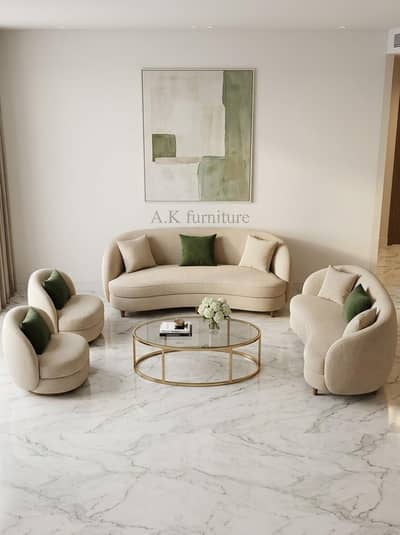 7 seater sofa set or L-shaped