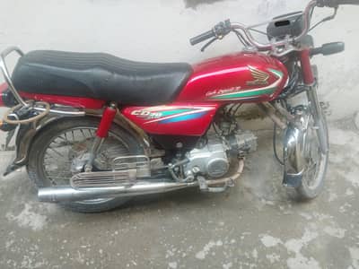 HONDA CD70 2016 RED FOR SALE