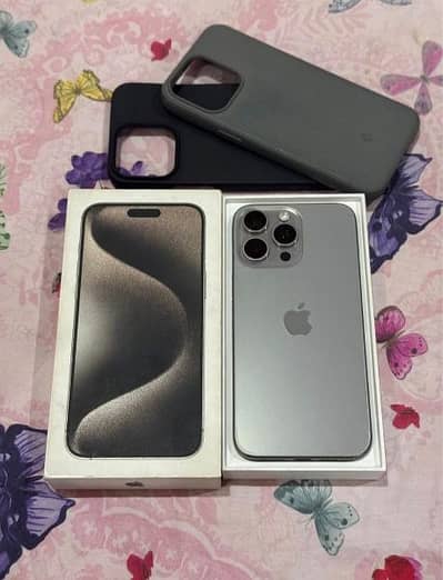 iphone 15 pro max official pta approved 512gb totally geniune