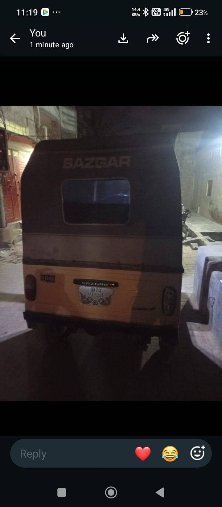 اچھے کنڈیشن کا رکشہ فروخت کے لیے – 2 لاکھ روپے 4