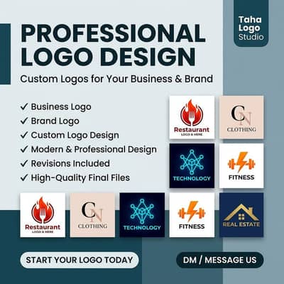 Professional Logo Design | Custom Business & Brand Logos