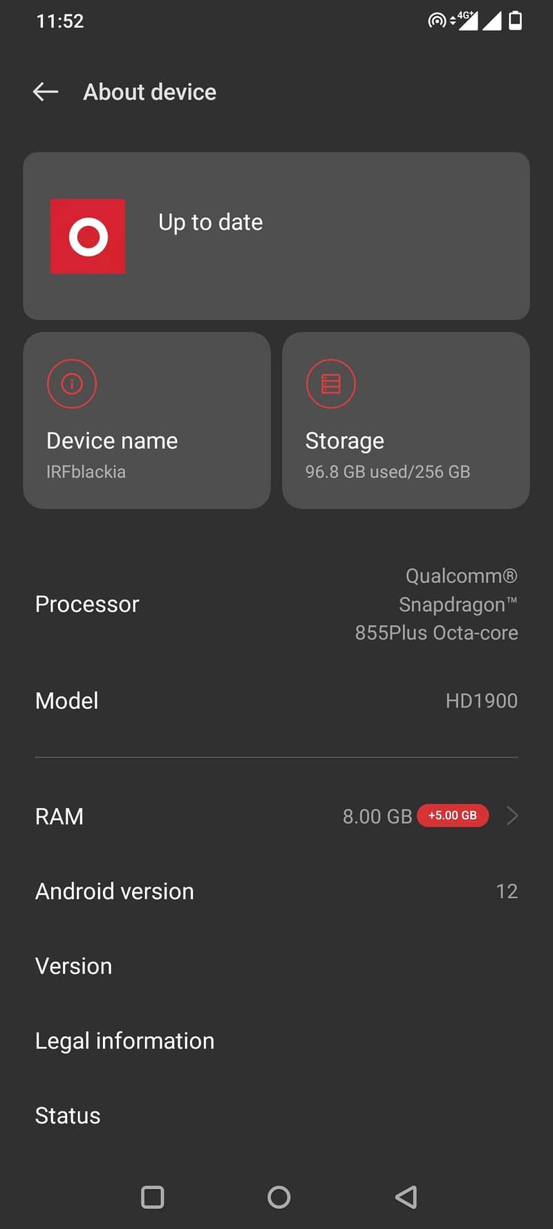 One Plus 7T 7