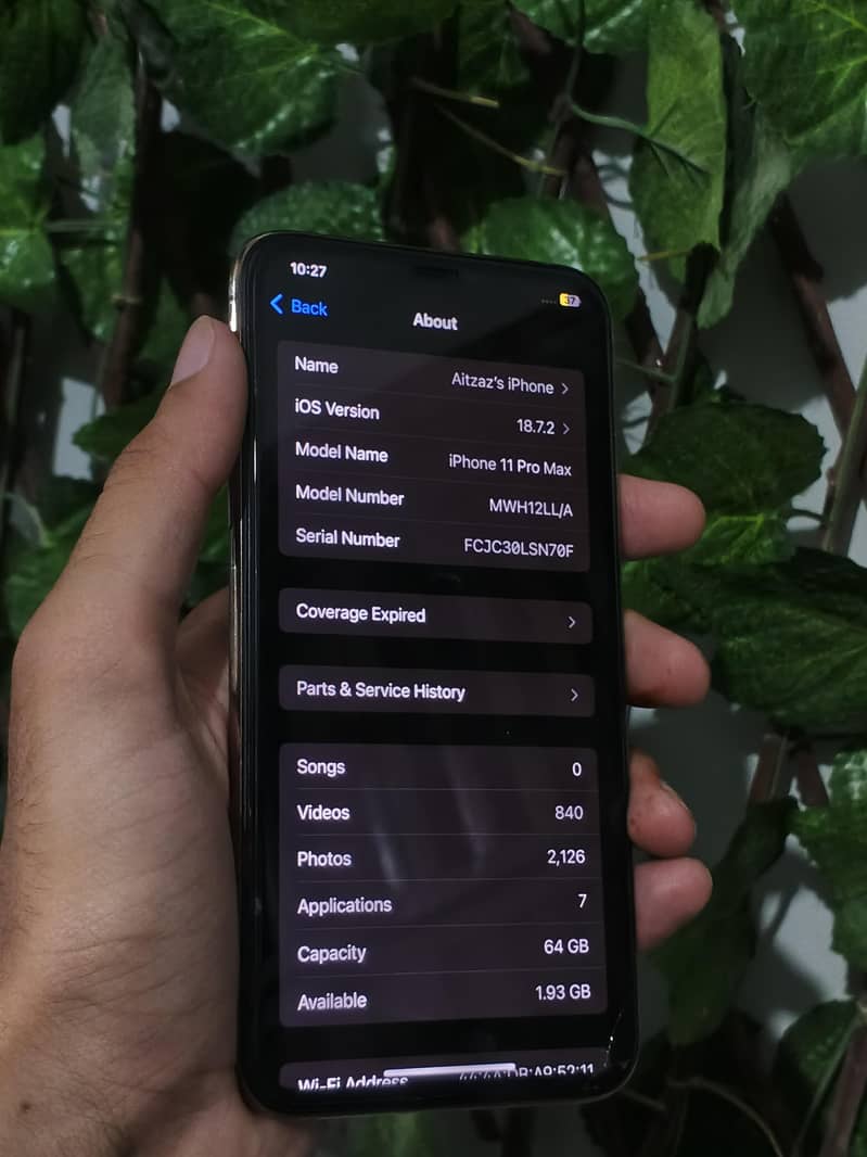 iphone 11 pro max 8