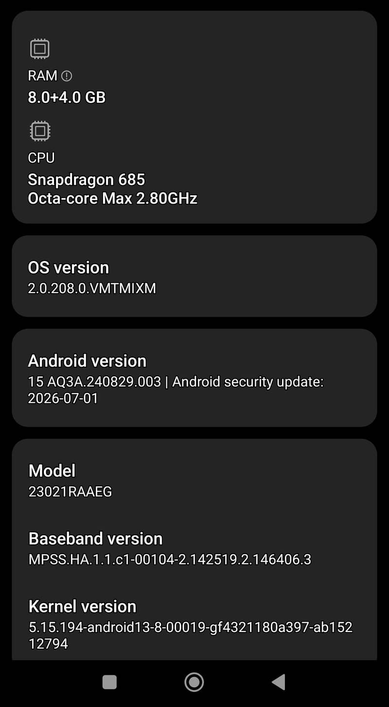 Xiaomi Redmi Note 12 4