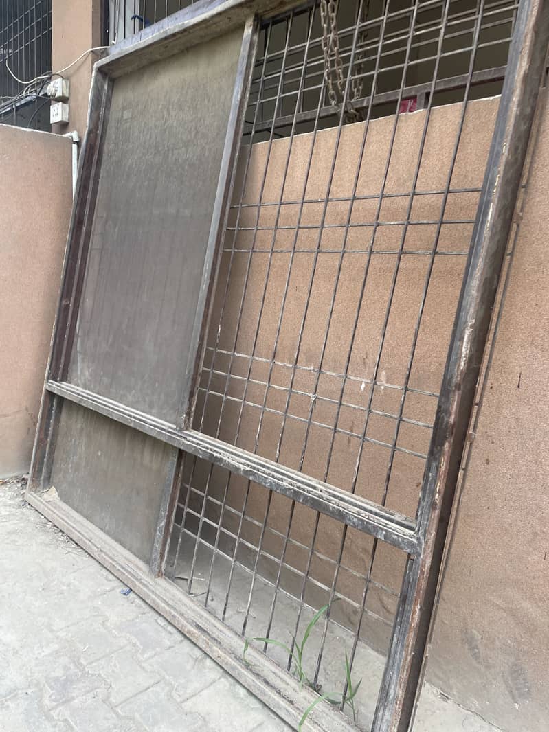 Metal grill window 2