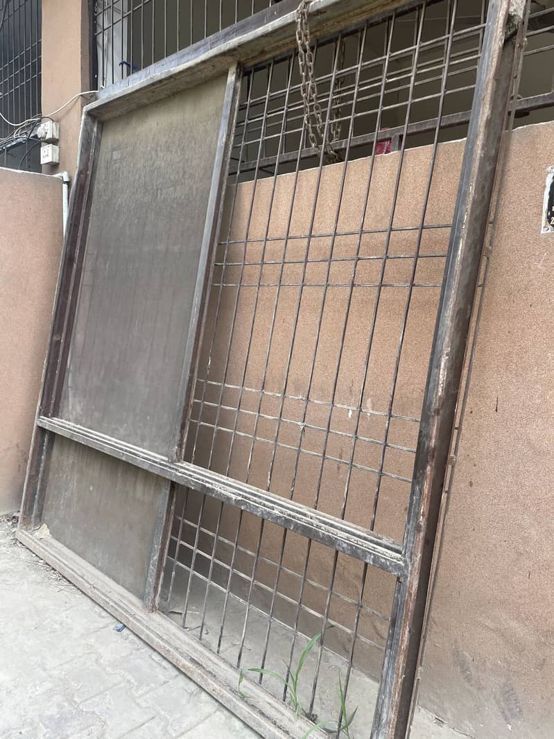 Metal grill window 3