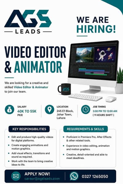 Video Editor and Animator