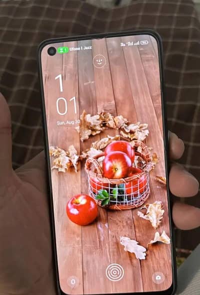 Oppo F19 display finger Lush phone like new