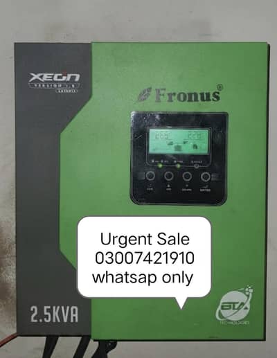 Fronus 2.5 KW in excellent performance