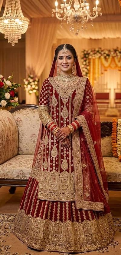 Bridal lengha