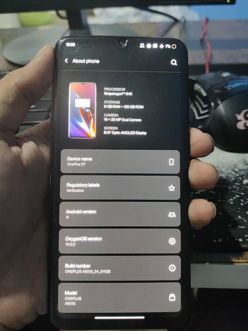 One Plus 6T 5