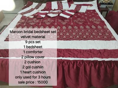Bridal bedsheet set