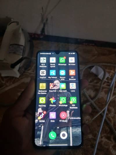 mi 9 front finger