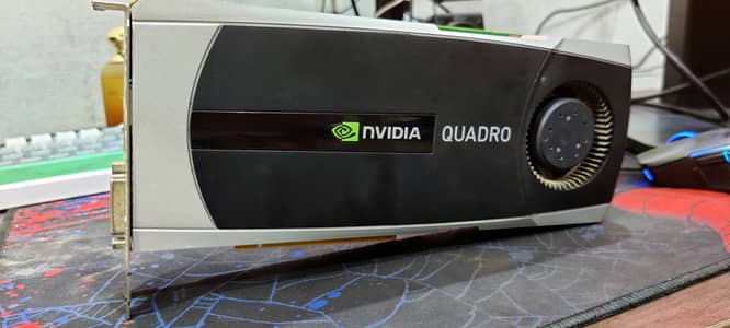 Nvidia Quadro 5000 2.5GB DDR5 VRAM Max Temp 80 110% working condition