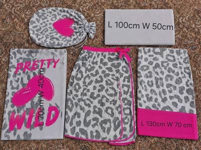 4 pcs Bath Wrap Set