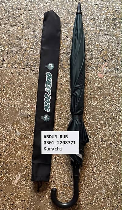Brand New Large Golf Size Umbrella (EFU Life Quest 2026 Edition)