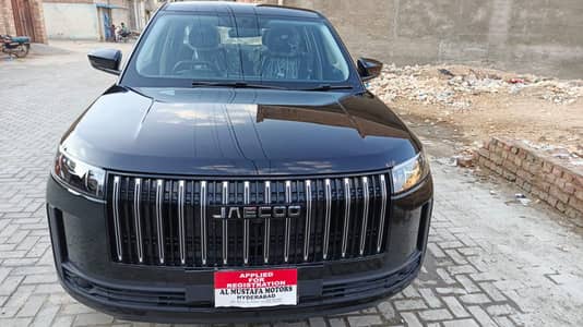 Jaecoo J5 2026 Black 6000Km Applied for Hyderabad