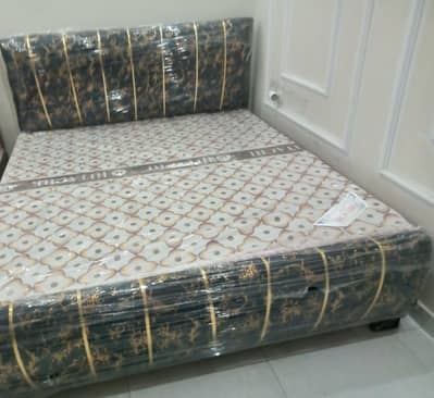 New Double Bed With Universal Mattress 5 Inch