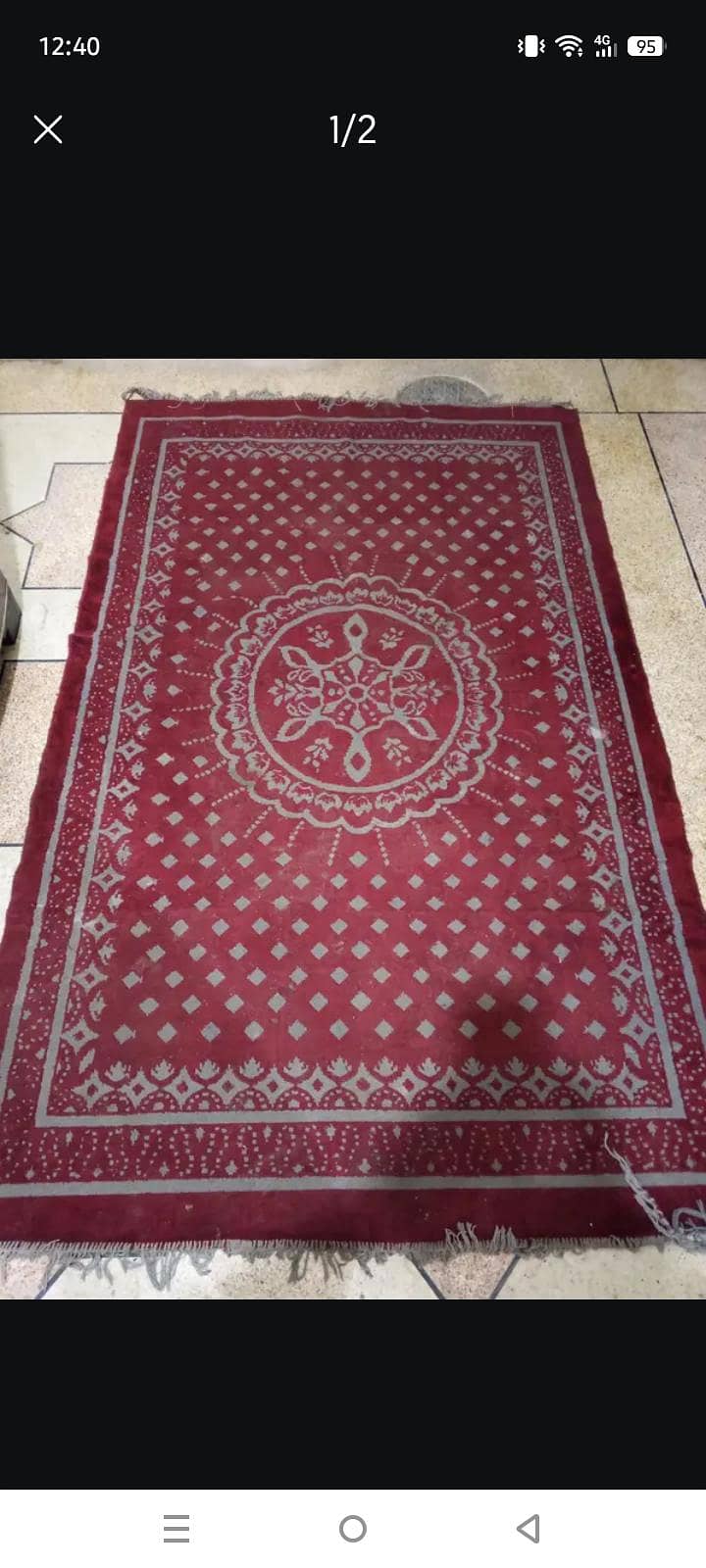 used carpet normal condition 0