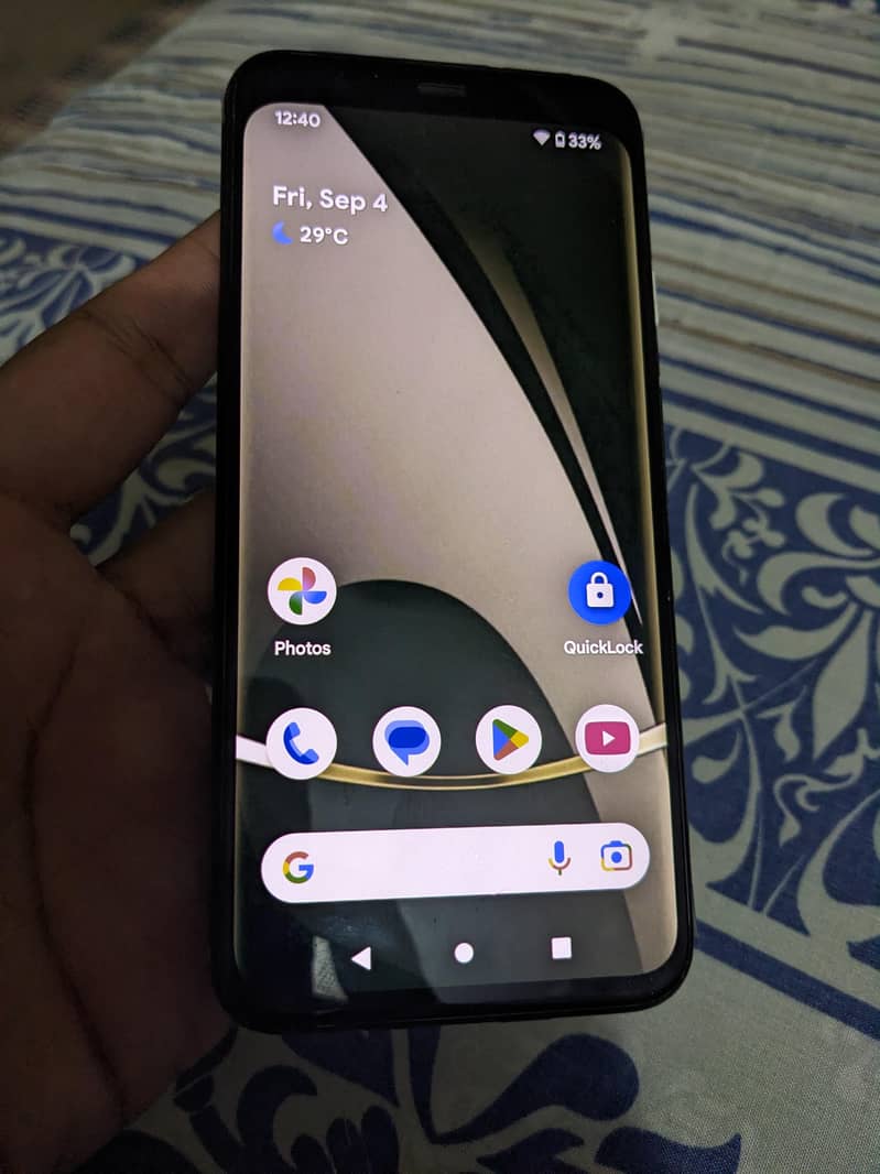 Google Pixel 4 out class condition 3