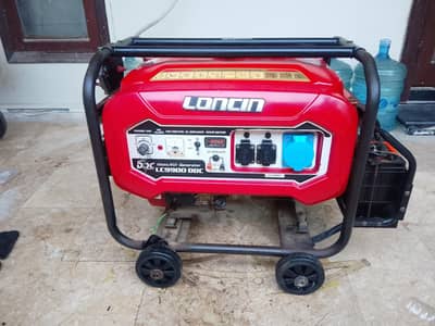 Loncin 5.5 KVA Generator | Excellent Condition (Petrol & Gas Kit)