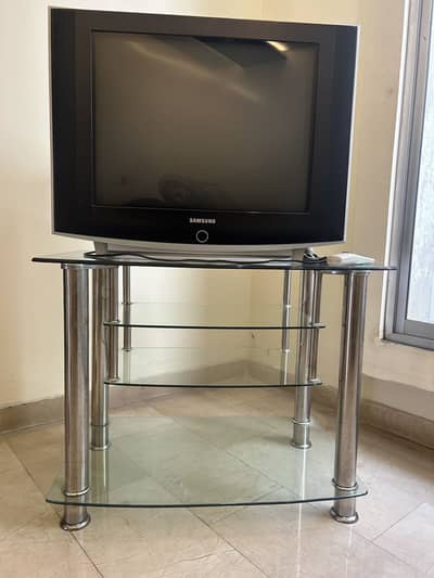 Tv and trolly
