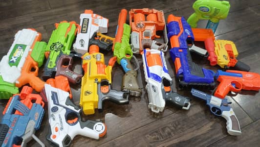 nerf guns