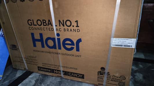 Haier Ac for sell pin pack Hy 2 month with warranty