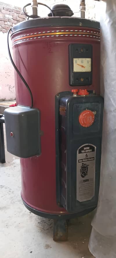 Electric & Gas Dual Instant Geyser - 2 Years Used