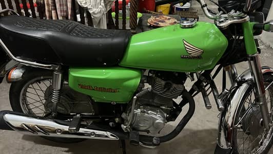 Honda 125 green Clr