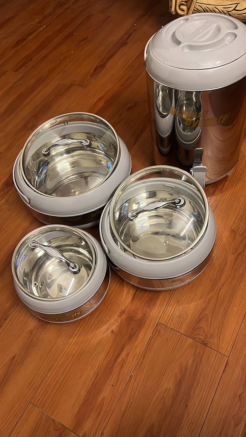 Original dynasty hot pot set 4pcs - brand new 1