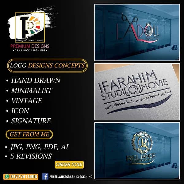 Logo Design with Brand Identity 2