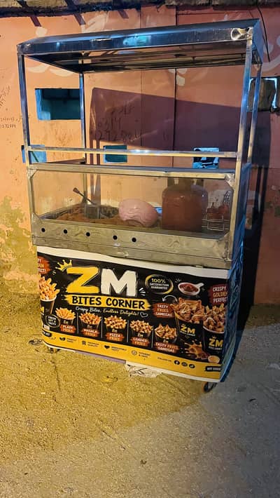 Fries stall for sale with complete saman