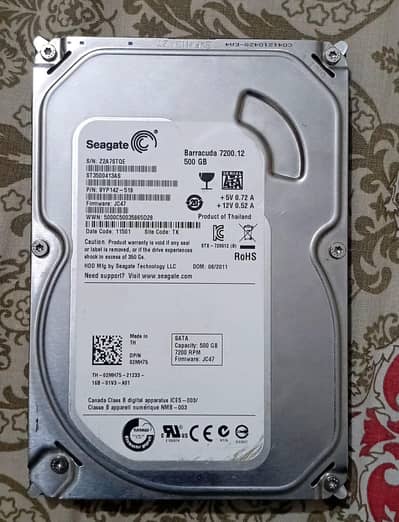 hard disk 500gb