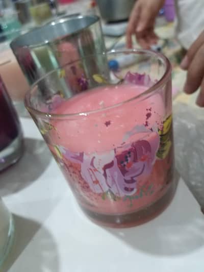 candle with perfume