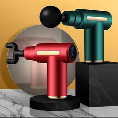 MASSAGE GUN WITH DIGITAL DISPLAY