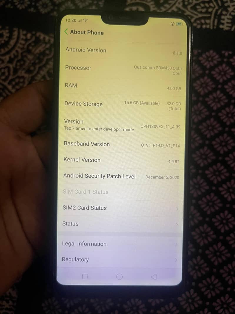 OPPO A5 3