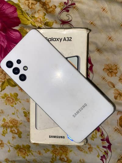 Samsung A32 128gb. 6+6gbram pta proof panel change all. ok 03157635860