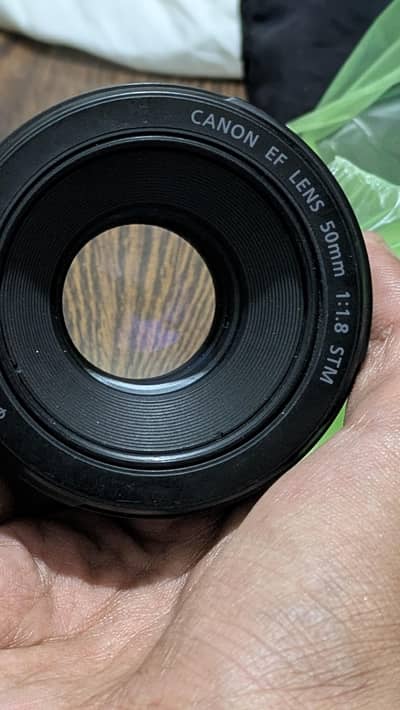 Canon EF 50mm f/1.8 STM lens