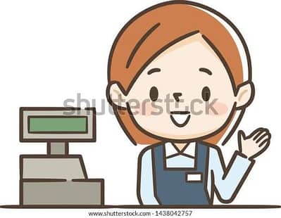 Female Cashier for Restaurant Required in F6 Markaz 0341/5686/307