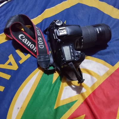 canon 60D with 250/55 lens