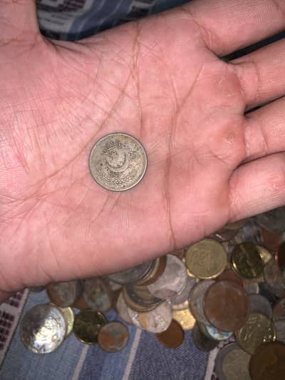 Old antique coins