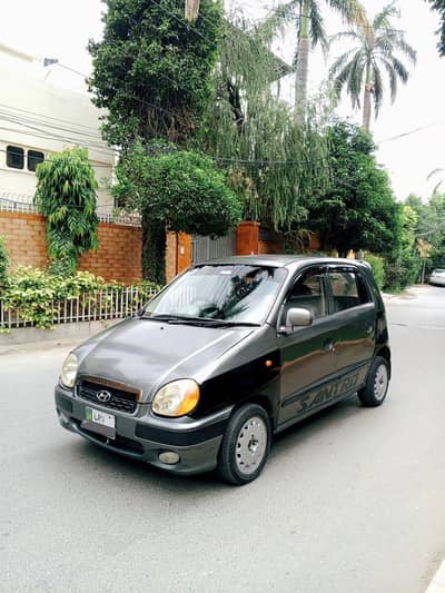 Hyundai Santro Automatic Model 2004 genuine condition cell/03334326617